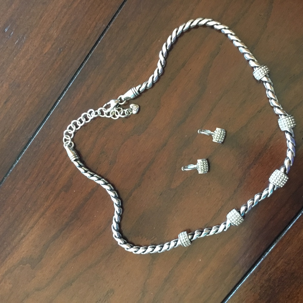 Necklace & earrings
